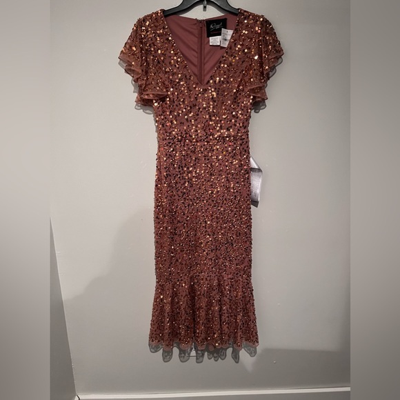 Mac Duggal Sequins Trumpet Dress - Picture 6 of 6